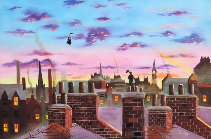 Mary Poppins prints #painting #art