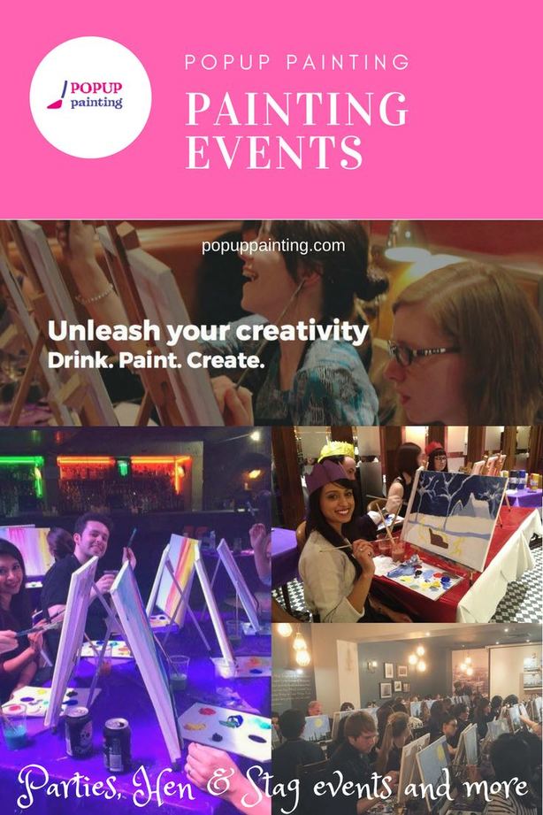 Popup painting events #popup #painting