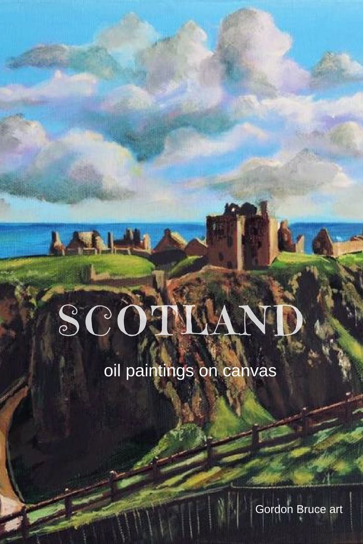 Scottish landscapes #paintings #art
